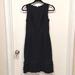 J. Crew Dresses | J. Crew Women's 100% Wool Black Sleeveless Ruffle Hem Dress Sz 0-Evening Career | Color: Black | Size: 0