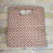 Anthropologie Bags | Anthropologie Deux Lux Cara Foldover Braided Tan Metallic Woven Clutch | Color: Cream/Tan | Size: Os