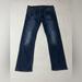 Levi's Jeans | Levis 513 Jeans Mens Tag 34x30 Actual 34x27 Blue Stretch Slim Straight Leg | Color: Blue | Size: 34x27