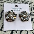 Kate Spade Jewelry | Kate Spade Rose Gold Tone Multi Layer 3d Cluster Flower Stud Earrings | Color: Brown/Gold | Size: Os