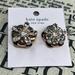 Kate Spade Jewelry | Kate Spade Rose Gold Tone Multi Layer 3d Cluster Flower Stud Earrings | Color: Brown/Gold | Size: Os