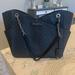 Michael Kors Bags | Authentic Michael Kors Jet Set Large Logo Handbag | Color: Black | Size: Os
