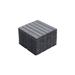 10 PCS Interlocking Deck Tiles Checker Pattern,12" x 12" Light Gray Square Acacia Hardwood Outdoor Flooring