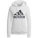 Adidas Tops | Adidas Women’s White Logo Hoodie Nwt Size L | Color: Black/White | Size: L