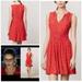 Anthropologie Dresses | Leifnotes Anthropologie Skipper Ship Red Nautical Dress Seen On Tv Arrow Sz Xs | Color: Red | Size: Xs