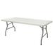 Hampden Furnishings Rectangular Portable Banquet Table Plastic/Resin in White | 29.5 H x 72 W x 30 D in | Wayfair HMDST3072