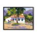 Stupell Industries Cottage Nature Painting Framed On Wood by Alexi Fine Print Wood in Brown | 24 H x 30 W x 1.5 D in | Wayfair az-773_fr_24x30