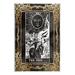 Stupell Industries Az-288-Framed Patterned Sun Tarot Print Wood in Black/Brown | 19 H x 13 W x 0.5 D in | Wayfair az-288_wd_13x19