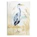 Stupell Industries Az-937-Framed Modern Heron On Beach Canvas in Brown | 19 H x 13 W x 0.5 D in | Wayfair az-937_wd_13x19