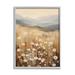 Stupell Industries Bb-294-Framed Mountain Valley Meadow Framed On Wood Painting Wood in Brown | 30 H x 24 W x 1.5 D in | Wayfair bb-294_gff_24x30