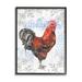 Stupell Industries Rustic Farmhouse Rooster by Levison - Single Picture Frame Print on Wood in Brown | 30 H x 24 W x 1.5 D in | Wayfair