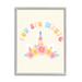 Stupell Industries ba-954-Framed Fun You Are Magic Phrase by Lil' Rue Wrapped Canvas Print Canvas in Blue/Pink/Yellow | Wayfair ba-954_cn_24x30