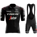 Pantaloni da ciclismo TREK uomo bavaglino uomo Set abbigliamento Mtb da uomo 2024 Jersey bici bici