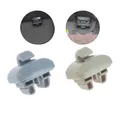 2 pz Auto Visiere Anteriori Gancio Staffa Pinze per Audi TT A6 C5 2000 2005 Grigio/Beige Gancio Gancio Fermi 4B 0857562 4B 0857563