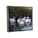 August Grove® Five Ducks In Pond by Ziwei Li Canvas | 25 H x 31 W x 1.7 D in | Wayfair BC404B478DE444BAA01CD5552CC83EB6