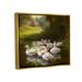 August Grove® Country Ducks In Pond Framed On Canvas by Ziwei Li Print Canvas | 25 H x 31 W x 1.7 D in | Wayfair B752128B5DDD458CB2371A0DC854BD6F