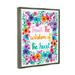 The Twillery Co.® Wisdom of Heart Phrase - Floater Frame Print on Canvas Canvas | 21 H x 17 W x 1.7 D in | Wayfair 3BD0190C3CF844928F6250C09FF75102
