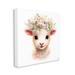 Trinx Soft Floral Lamb On Canvas by Roozbeh Print Canvas in Pink | 17 H x 17 W x 1.5 D in | Wayfair 2889B5D8C1DD41D5B851DEE2CEDC7D16