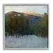 Stupell Industries Winter Mountain Scenery On Wood Print Wood in Brown/Gray | 17 H x 17 W x 1.5 D in | Wayfair az-769_gff_17x17