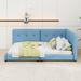 Red Barrel Studio® Alevia Bed Metal in Blue | 27.6 H x 59.4 W x 80.3 D in | Wayfair EE250D3C2DE44CEE8FFB0237DD503754