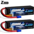 Zeee-Batterie Lipo 6S 10000mAh 22.2V 120C Softcase Prise EC5 pour Voiture RC FPV Drones