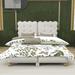 Wrought Studio™ Upholstered Platform Bed w/ Headboard, Wood in Brown | Full | Wayfair FA78189B942441E1B69958BE5B1413E6