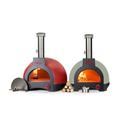 WPPO Infinity Stone Outdoor Hybrid Pizza Oven in Red | 38 H x 26.25 W x 28.125 D in | Wayfair WKI50-RR