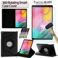 360 Cover girevole per Samsung Galaxy Tab A8 10.5/Tab A 10.1/S6 Lite 10.4/Tab A7 10.4 Letaher Tablet