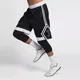 Basketball Shorts + 3/4 Tights Sets Clothes Sport Gym Short For Men Male Soccer Exercise Running
