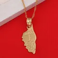 Haute Corse Map Pendant Necklace For Women Men Corsica Necklace La Corse Country Maps France Map