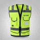 New Construction Workers' Reflective Safety Work Clothes High Visibility Night Riding Safety Vest