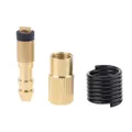 Car Tire Inflator Adapter Blow Gun Nozzle for standard pump Air Compressor Twist-On Type with Barb