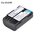 Batterie D-Li90 dli90d Li90 pour Pentax K-01 K-1 K-1 Mark II K-3 K-3 II K-5 K-5 II K-5 IIs