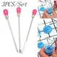 Household 3Pcs/Set Bubble Needle Spoon Tool Set for Silicone Resin Mold Jewelry Making Candle