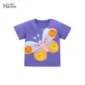 Little maven-Économie en coton pour enfants vêtements pour enfants t-shirts d'été pour enfants