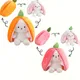 18cm Cosplay Strawberry Carrot Rabbit Plush Toy Stuffed Creative Bag into Fruit Transform Baby