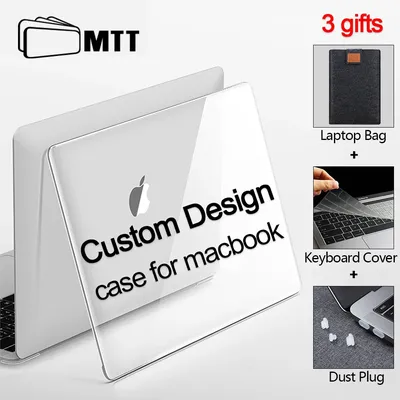 MTT Customized Laptop Case For Macbook Pro 13 14 15 16 inch Hard Cover For Macbook Air 13 13.6 M1 M2