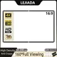 LEJIADA Projector Screen White Anti-Crease 60-200 inch 16:9 Soft High Density Portable Foldable