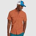 Eddie Bauer Men's UPF Guide 2.0 Short-Sleeve Shirt - Canyon Clay - Size S