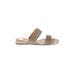 Dolce Vita Sandals: Tan Solid Shoes - Women's Size 7 1/2 - Open Toe