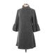 Isle By Melis Kozan Casual Dress - Popover: Gray Dresses - Women's Size Medium