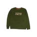 Under Armour Sweatshirt: Green Camo Tops - Kids Girl's Size X-Large