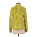 The North Face Faux Fur Jacket: Yellow Jackets & Outerwear - Women's Size Small