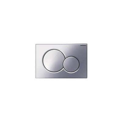 Geberit - sigma 01 glänzend verchromte Double-Touch-Betätigungsplatte, kompatibel mit sigma duofix Image