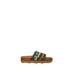 Slippers And Clogs Wavy Leather Multicolor