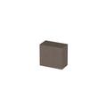 Rangement mural finition bronze l55 x p30 x h50 effet bronze