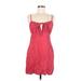 Wild Fable Casual Dress - Mini: Red Print Dresses - Women's Size Medium