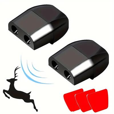 Car Animal Repeller Common Alarm for Animal Collision Avoidance Ultrasonic Deer Repeller