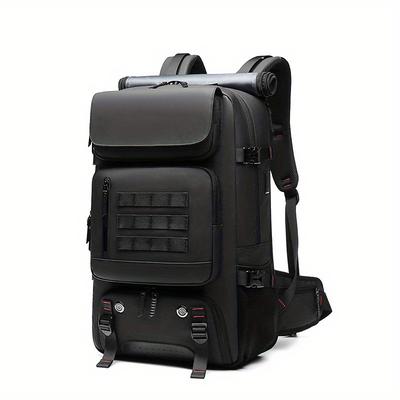 Travel Backpack For Men Waterproof 17 Inch Business Laptop Backpack With Separate Shoe Bag Hidden USB Charging Port 50L Outdoors Trekking Backpack For Woman Hiking Camping Backpack