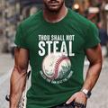 Graphic Baseball Daily Designer Retro Vintage Men's 3D Print T shirt Tee Tee Top Sports Outdoor Holiday Going out T shirt Black Navy Blue Green Short Sleeve Crew Neck Shirt Spring Summer Clothing